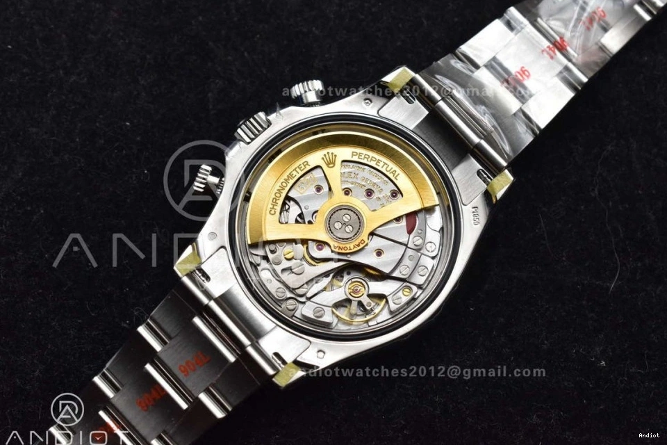 Clone Bracelet Ice Asian SS Markers Dial DD4131 SS on Sticks 904L Best Edition Blue 904L 126506 Daytona 1:1 VSF Super 0511